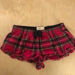 Abercrombie Plaid Pajama Bottoms, Sleep Shorts